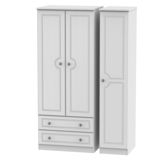 Snowdon 3 Door 2 Drawer Wardrobe